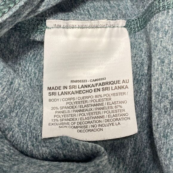 Nike Green Heather Dry-Fit Quarter Zip Pullover Size 2XL - Picture 5 of 6